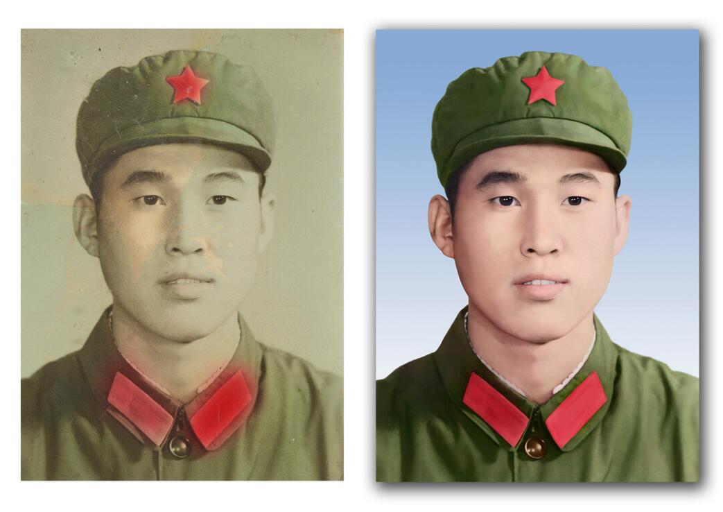 益阳破损照片修复-18